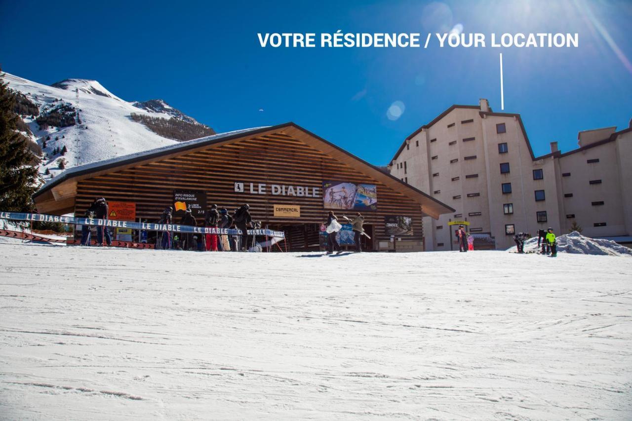 VénoscAux Pieds Des Pistes, Les 2 Alpesアパートメント エクステリア 写真